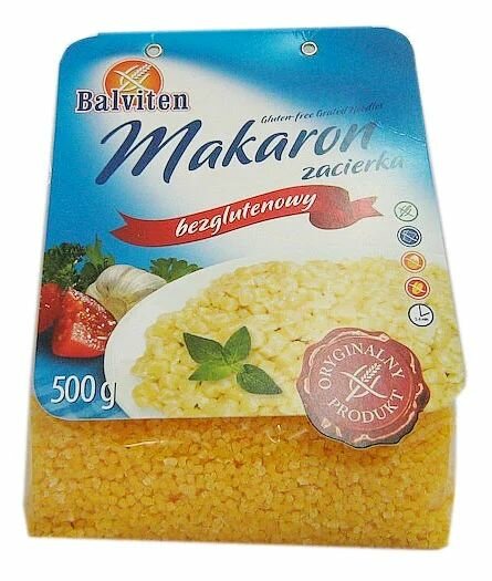 Паста-пюре Balviten без глютена 2 шт x 500 г