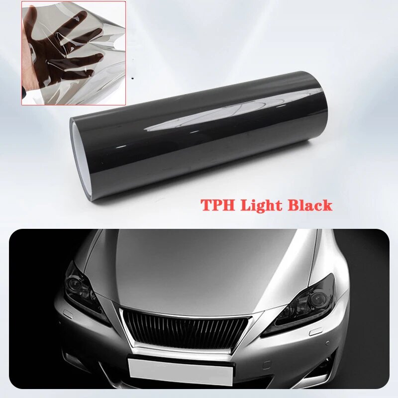 Тонировочная пленка Light Black для фар автомобиля