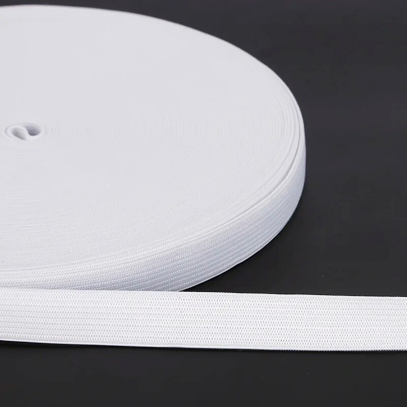 Резинки для шитья nylon 5 ярдов Белый, Width 3cm, White