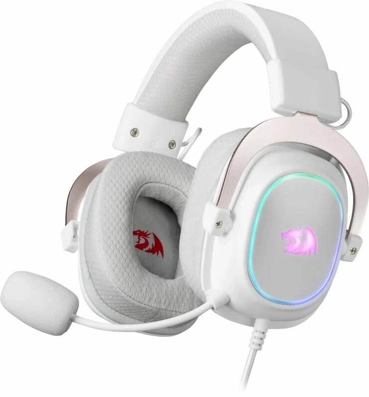 Гарнитура Defender Zeus X RGb, 7.1, USB, белый Redragon