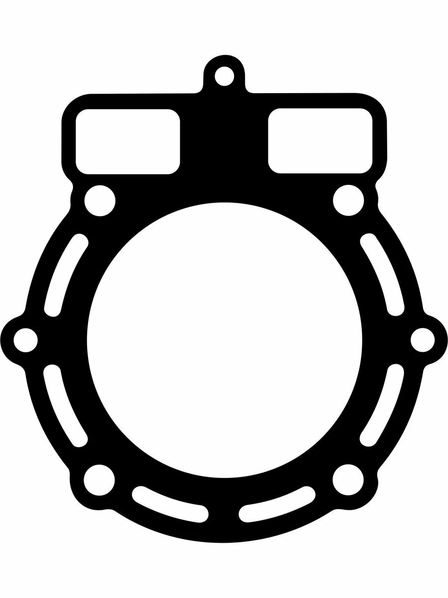 Прокладка ГБЦ для KTM EXC450/525, SX450/540