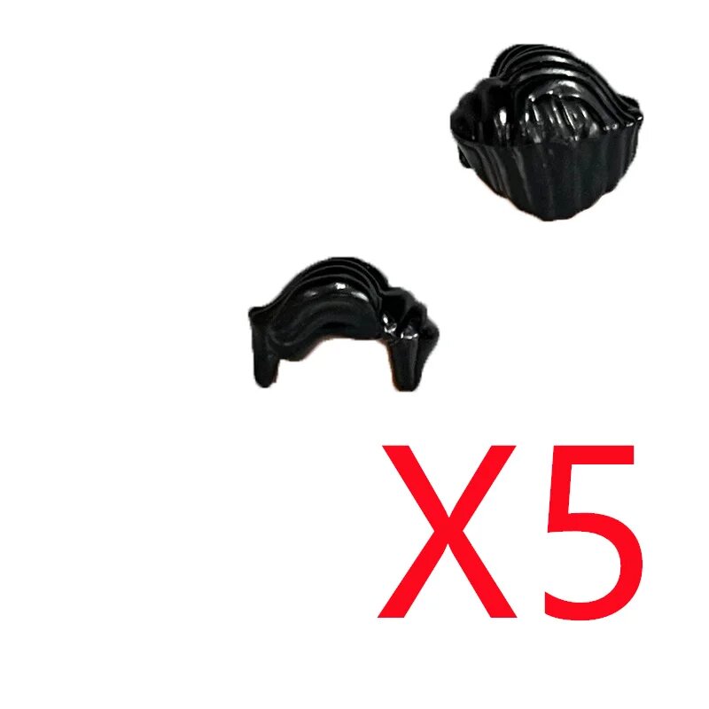 Черные мини-кирпичи фигурки, 5 шт (EA355-A-5PCS)