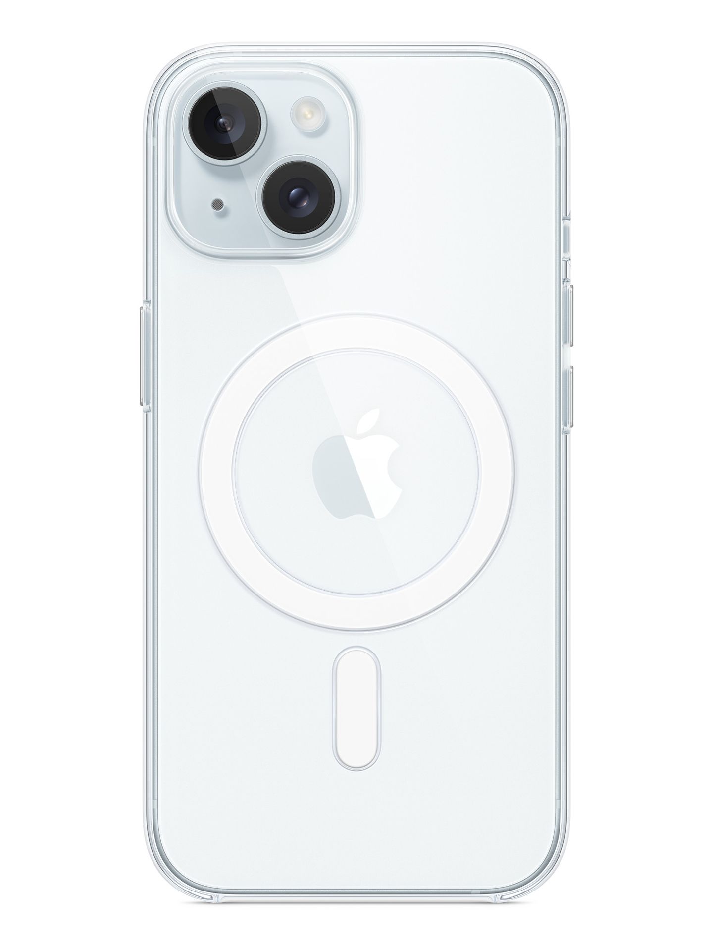 Прозрачный чехол MagSafe для iPhone 15