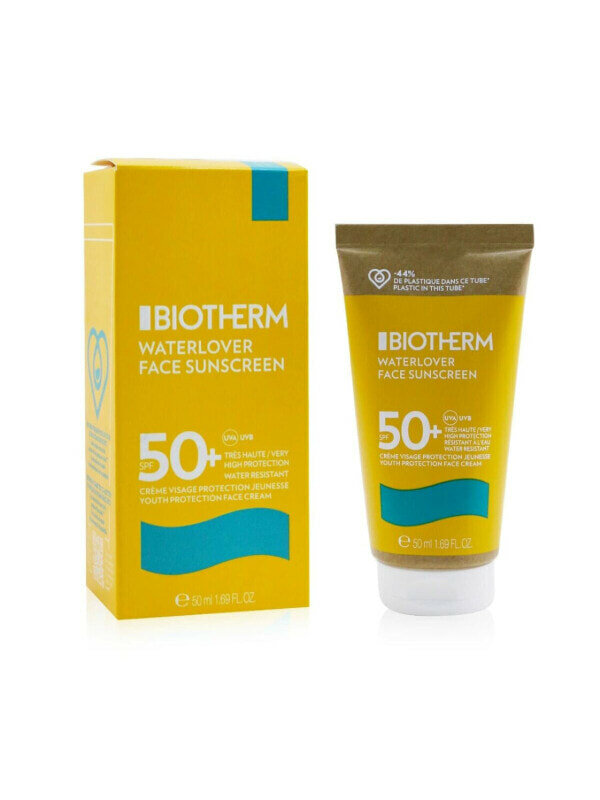 Солнцезащитный крем Biotherm Waterlover Face SPF 50 Водостойкий для всех типов кожи