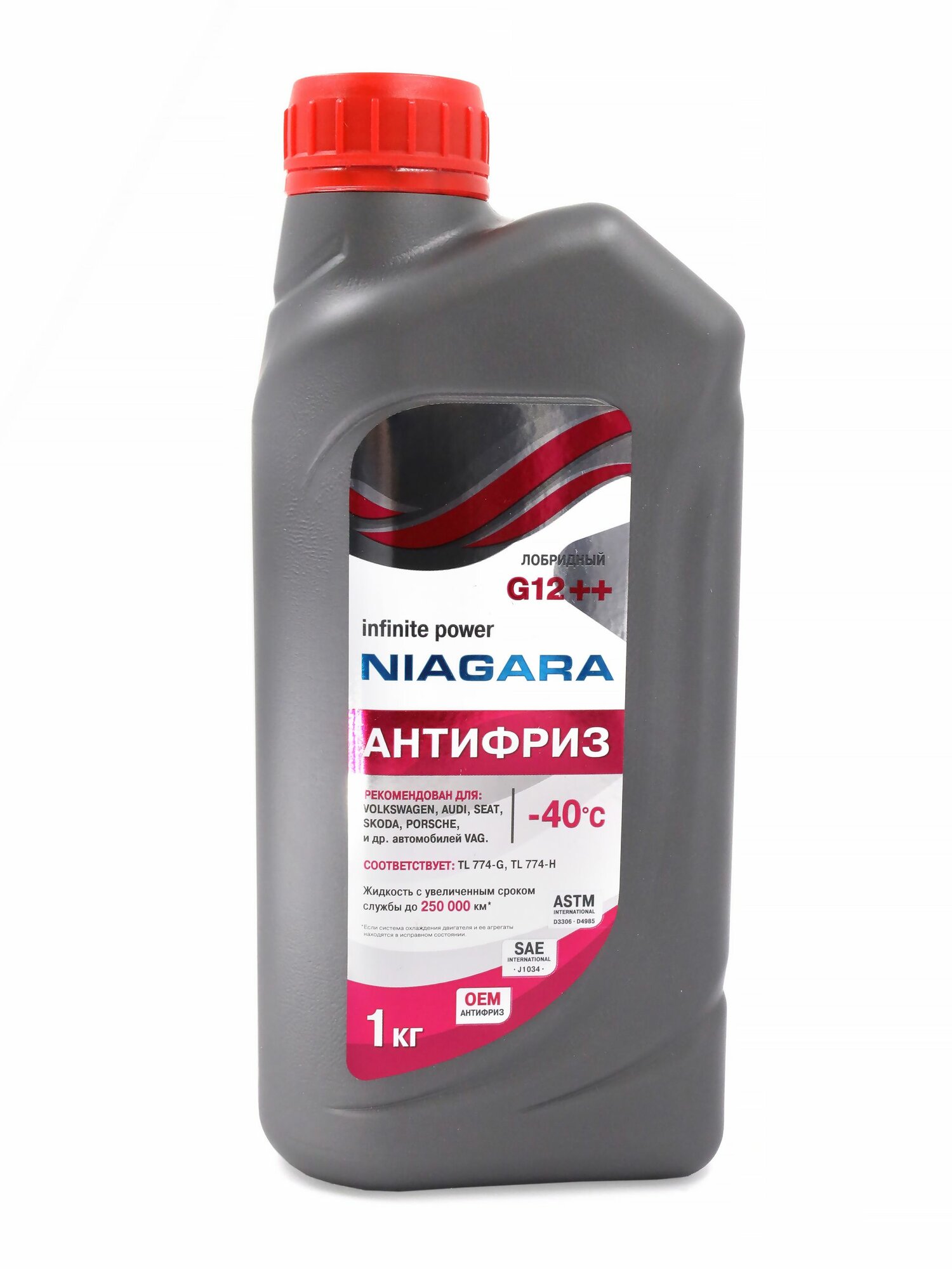 Антифриз (жидкость охлаждающая) NIAGARA G12++ 1 кг