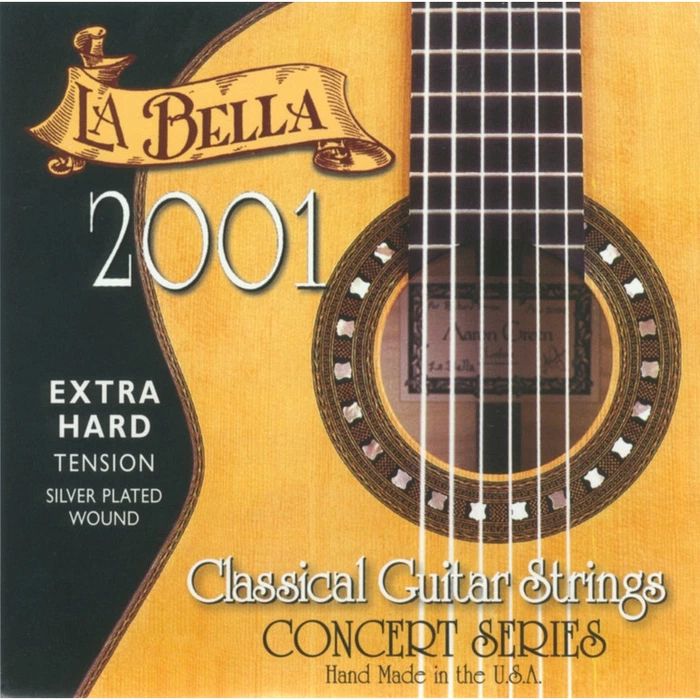 La Bella 2001EH Комплект струн для 6-струнной классической гитары 30-44