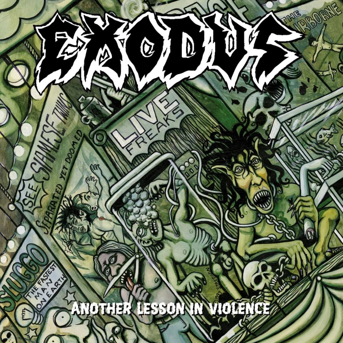 Exodus: Another Lesson In Violence (CD), 1999, Century Media, Диск Музыкальный