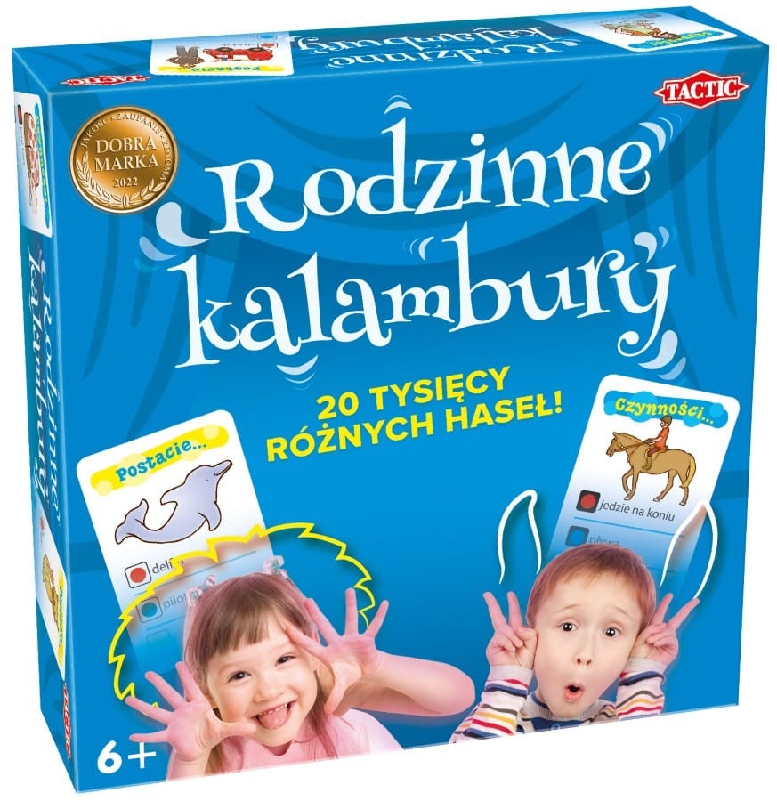Настольная игра Tactic Семейные шарады, для компании, для детей
