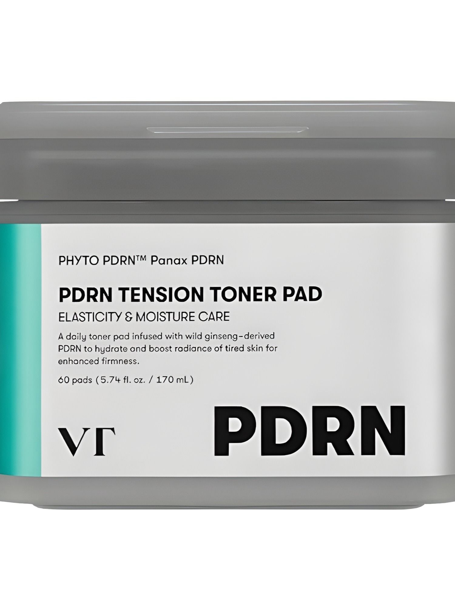 VT Cosmetics PDRN тонер-пэды с пдрн, церамидами и гиалуроновой кислотой 60шт. TENSION TONER PAD.