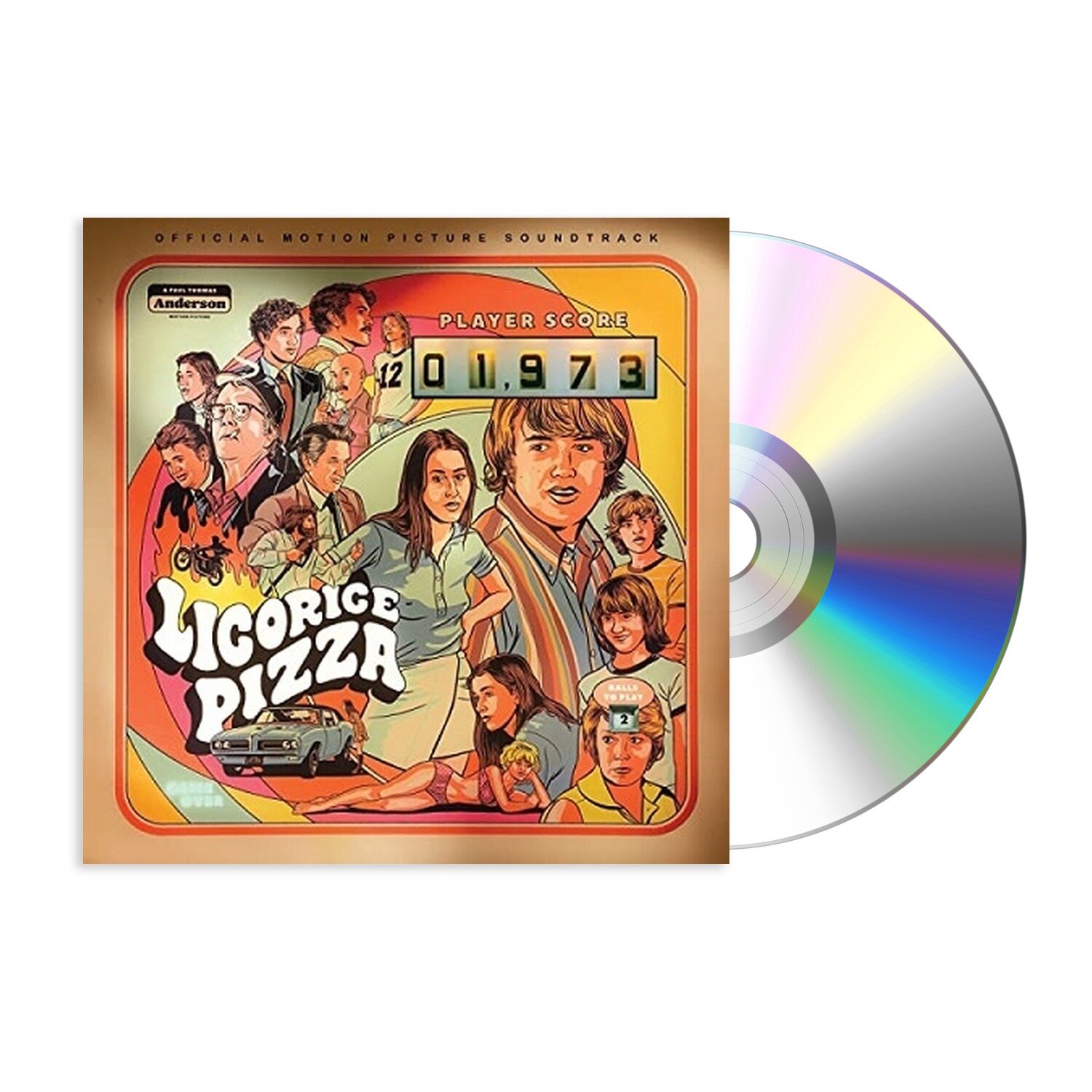 Музыка CD Various - Licorice Pizza, Compilation, Stereo