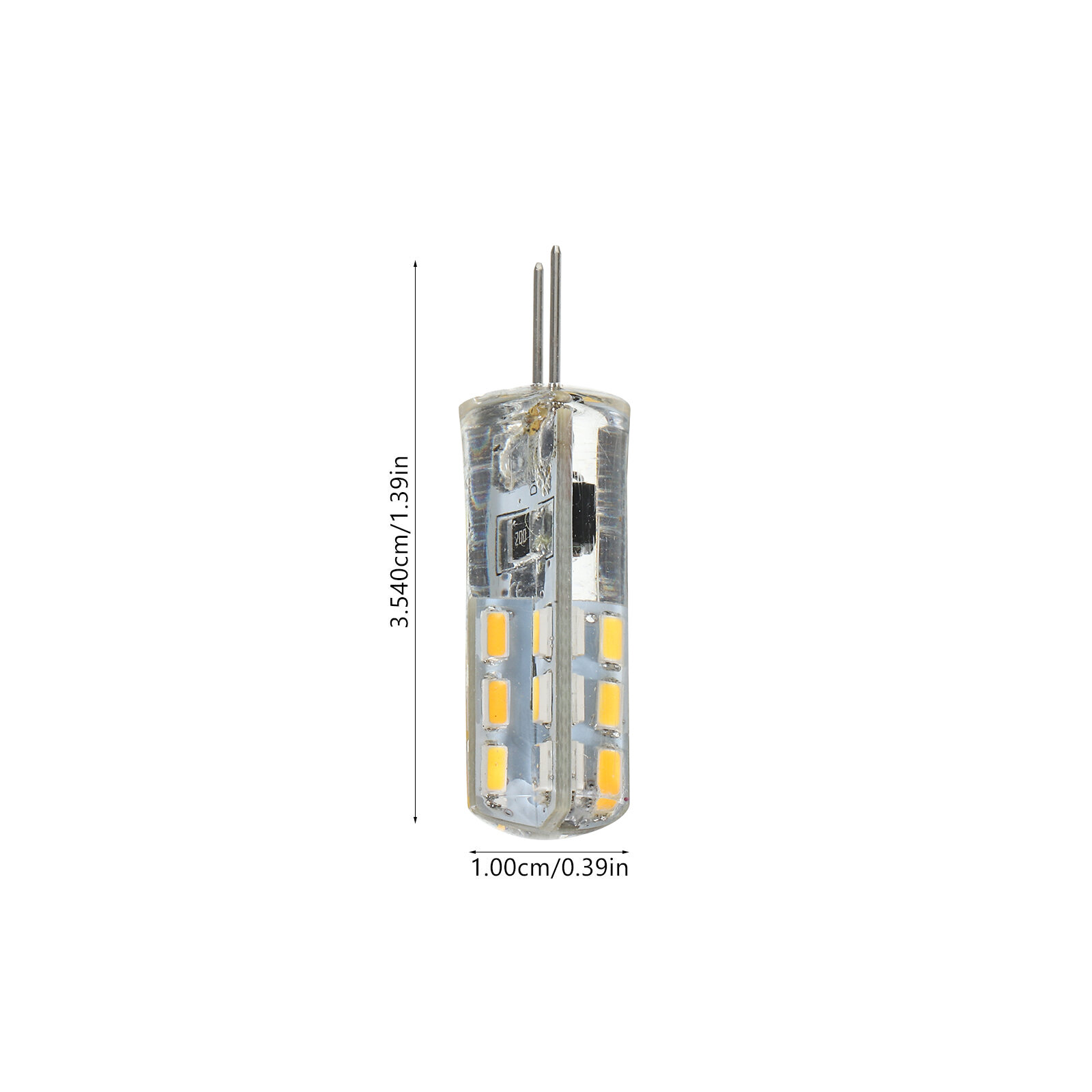 LEORX 10 Шт Энергосберегающие LED Лампы G4 DC 12V 2 Ватта 2600 2900K Теплый Белый 3 54X1 00X1 00CM