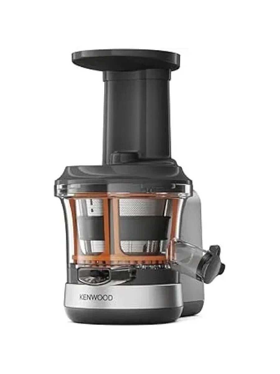 Шнековая соковыжималка Kenwood KAX720PL, серебристый/темно-серый | Медленный отжим, сохранение витаминов
