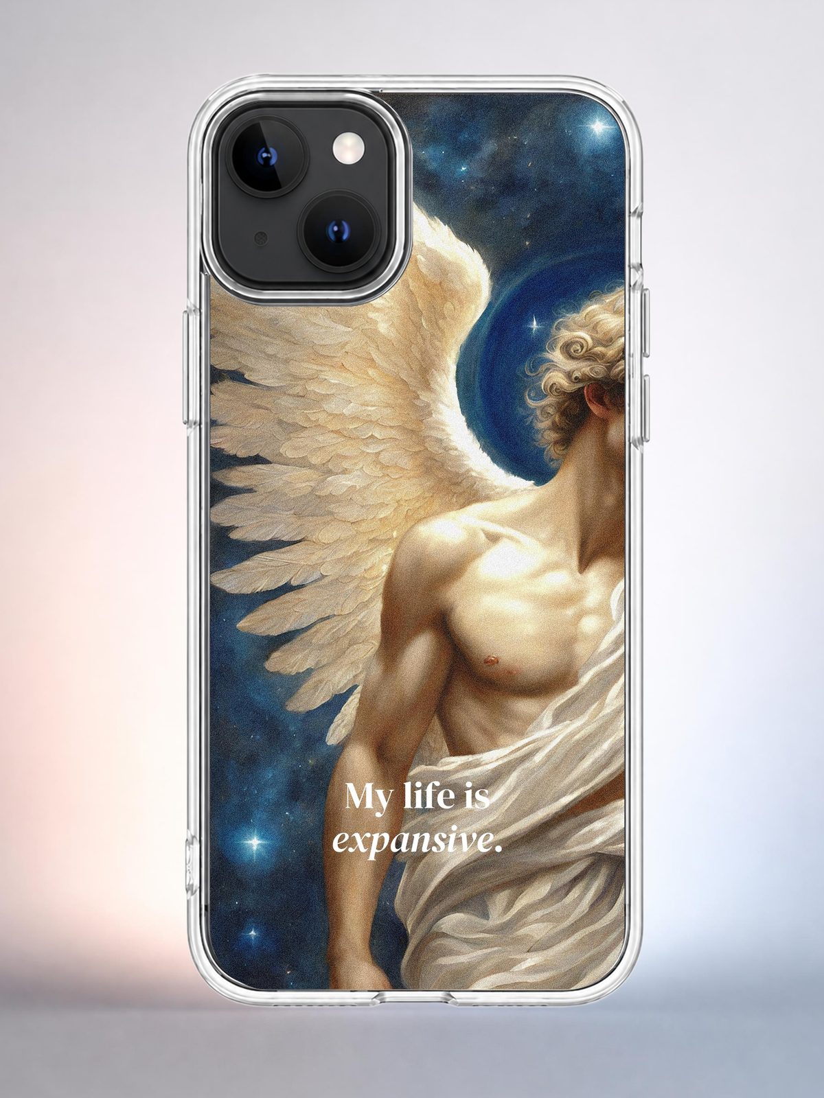 Чехол iphone 12 Ангел с Y2K Indie Sleaze