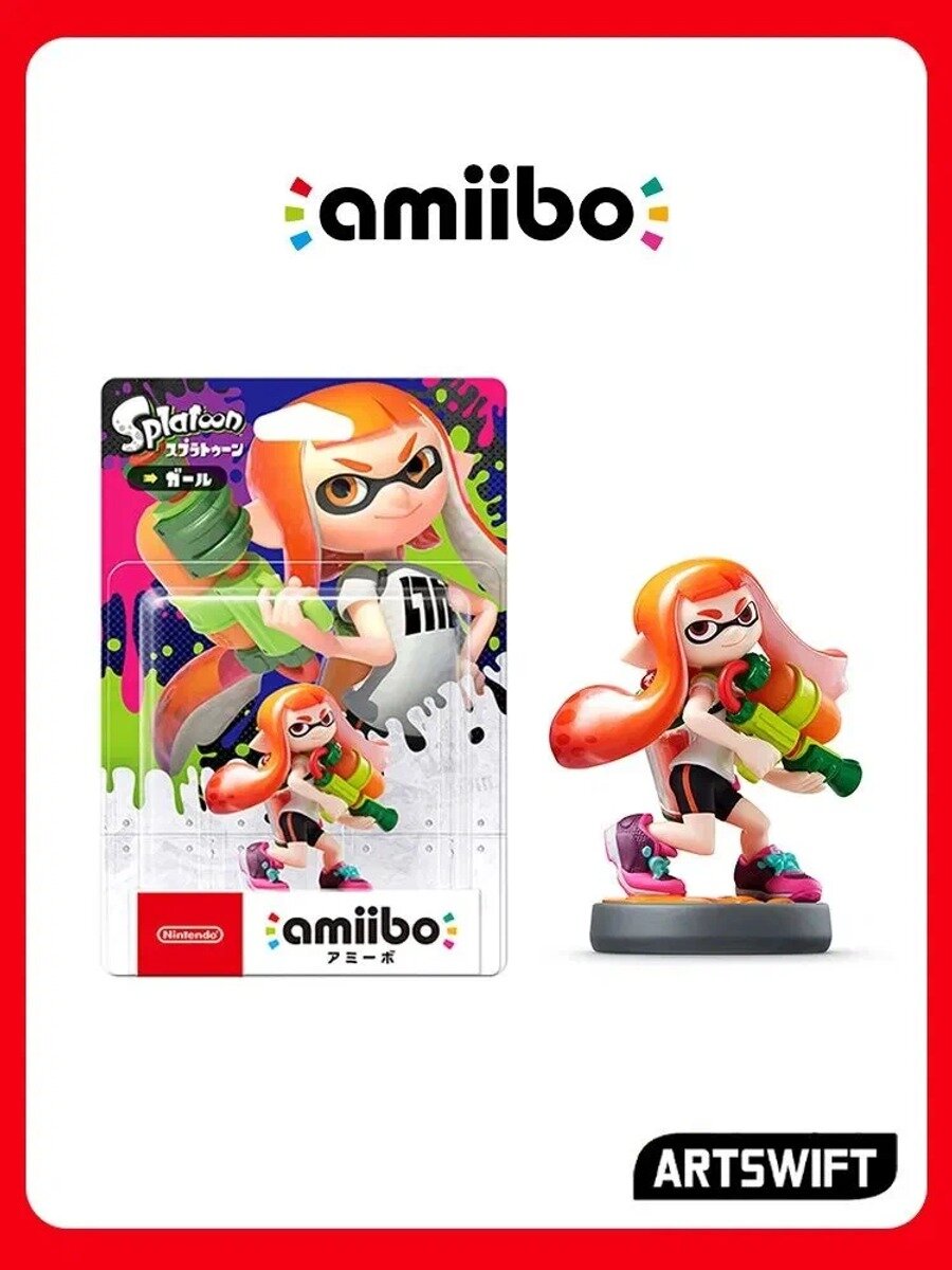 Nintendo amiibo Фигурка Инклинг-девочка / Inkling Girl (Splatoon Collection) Asian Version ARTSWIFT