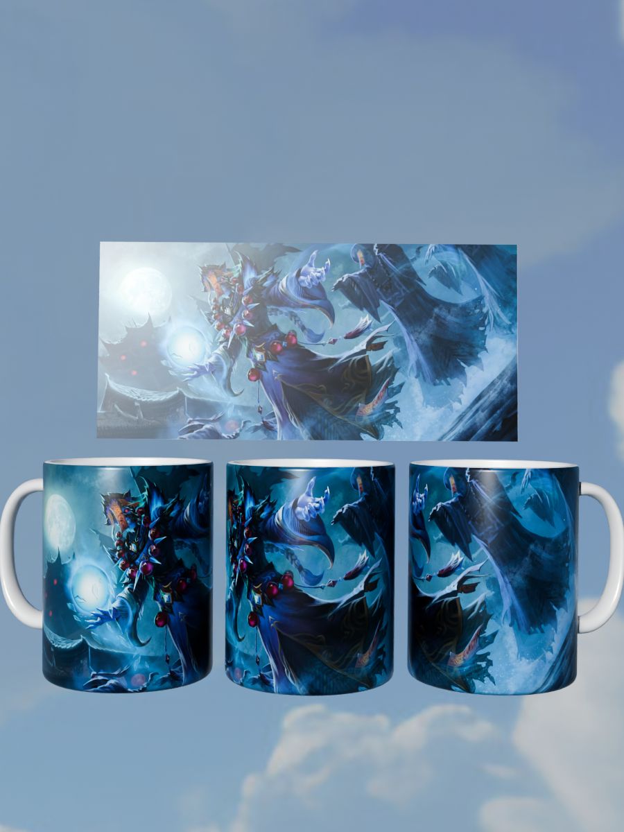 Кружка "герой dota 2 Lich лич"