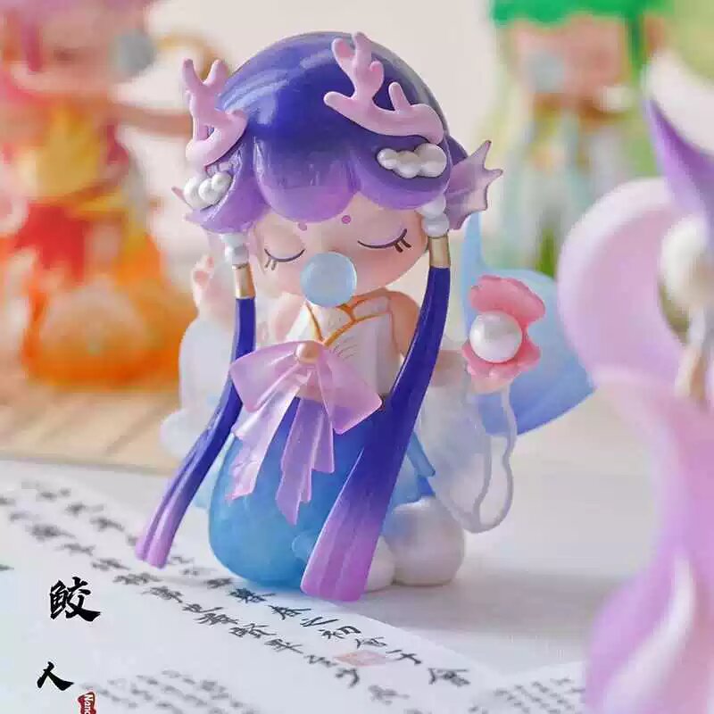 Nanci Nanqi Oriental Spirit Series Русалка, сборная фигурка для коллекционеров, 10 см