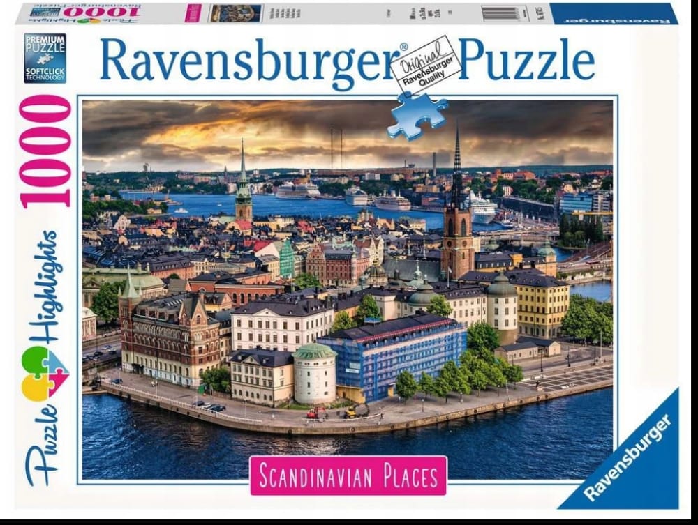 Пазл Ravensburger Скандинавский город, 1000 элементов, 70x50 см