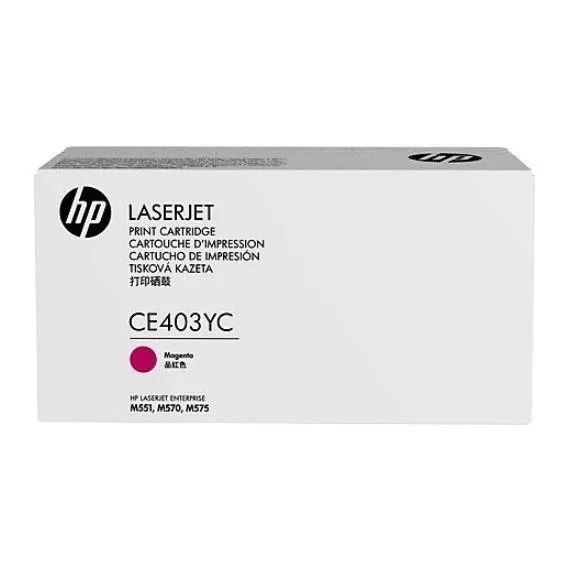 Картридж HP CE403YC / CE403A №507A пурпурный