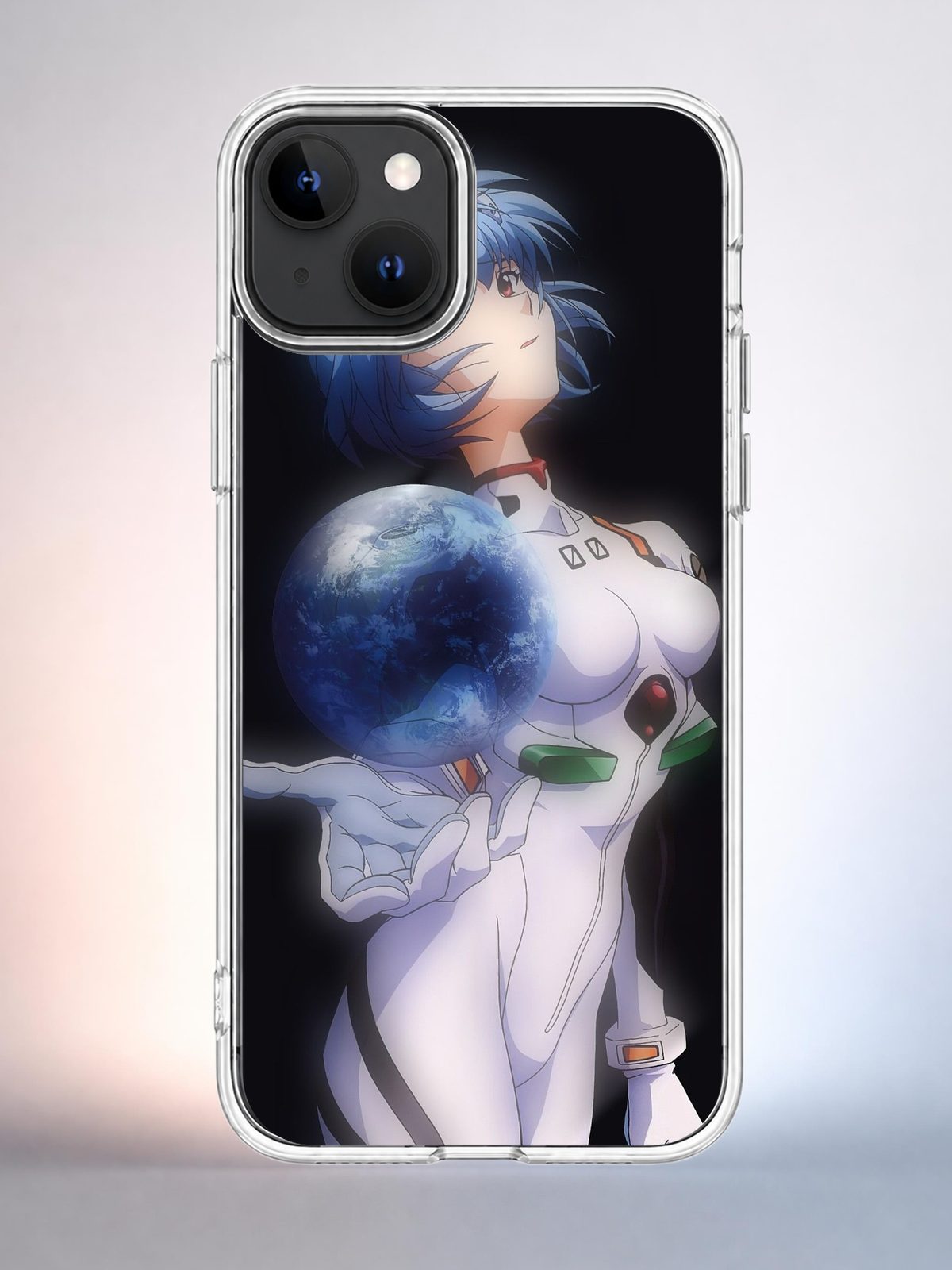 Чехол iPhone 13 Евангелион Рей Y2K Indie Sleaze