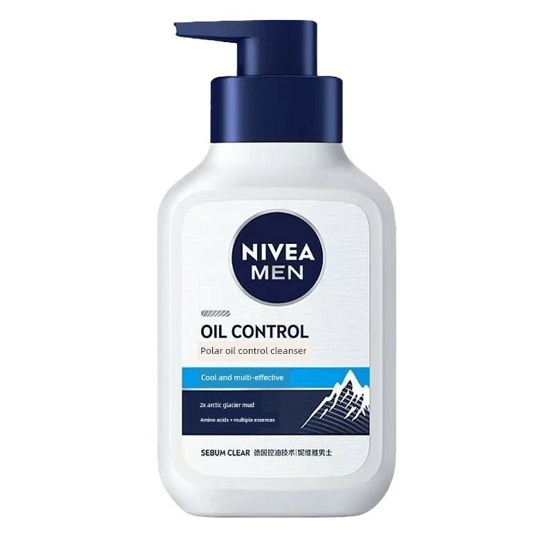 Nivea Мужской очищающий гель для жирной кожи с освежающим эффектом, 150г