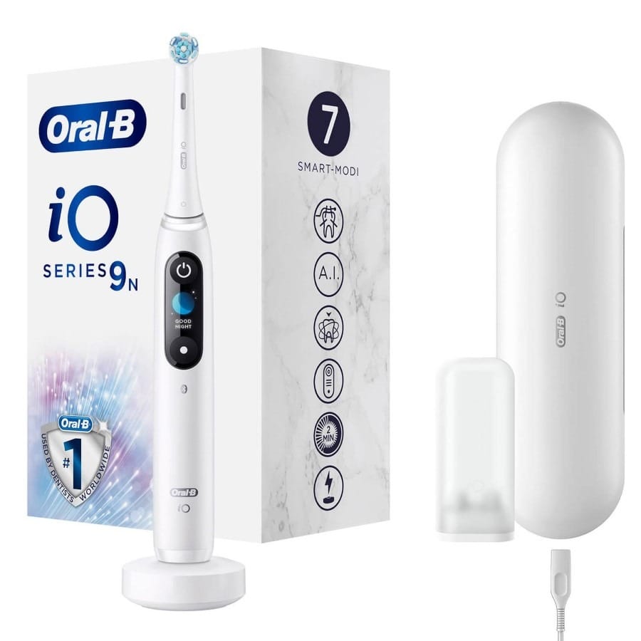 Электрическая зубная щетка Oral-B iO Series 9N, белый