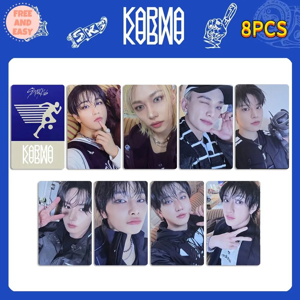 STRAY KIDS Карточка альбома, лимитированная карточка, Бонусная карточка