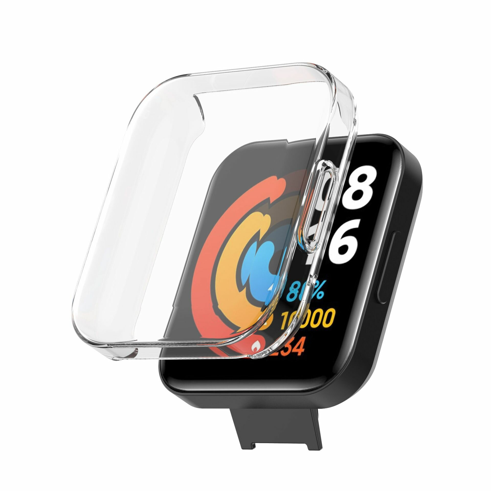 Силиконовая защитная накладка Full cover для Redmi Watch 2 Lite