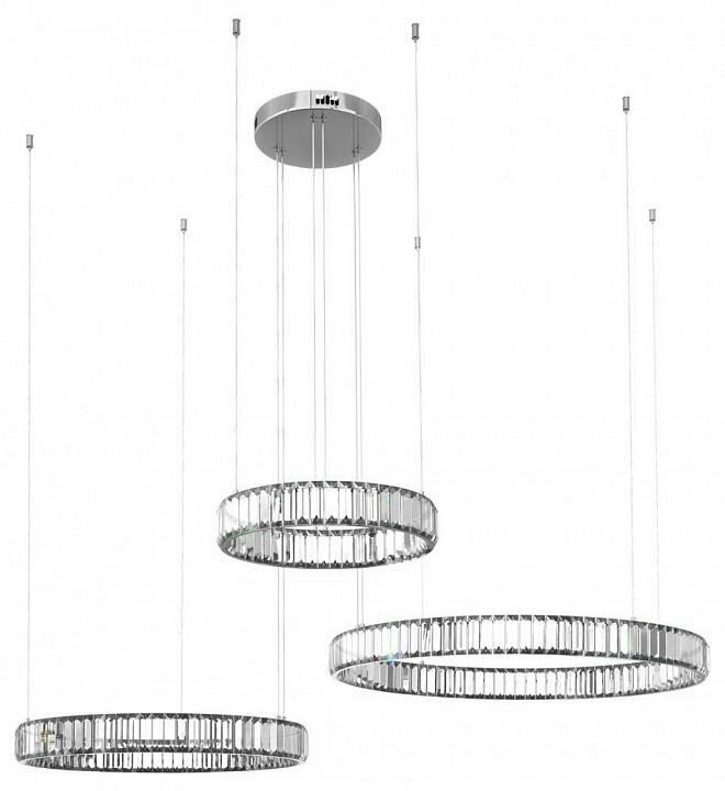 Подвесной светильник Loft it Crystal R1ng 10135 3 Chrome цвет плафона подвески Прозрачный, цвет арматуры Хром