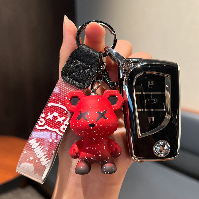 Подходит для чехлов ключей Toyota для моделей Camry, Corolla, Levin, Highlander, Avalon, Rongfang, CHR и Wildlander.