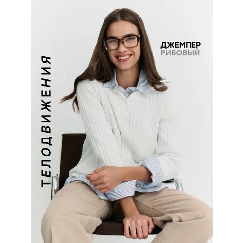 фото Джемпер телодвижения, размер xs, белый