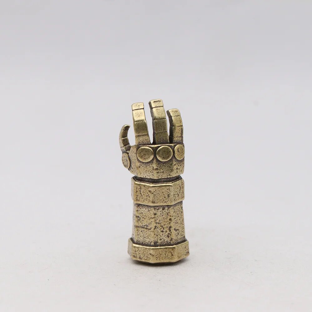 Подвеска-шарм киберпанк, латунь Retro Brass
