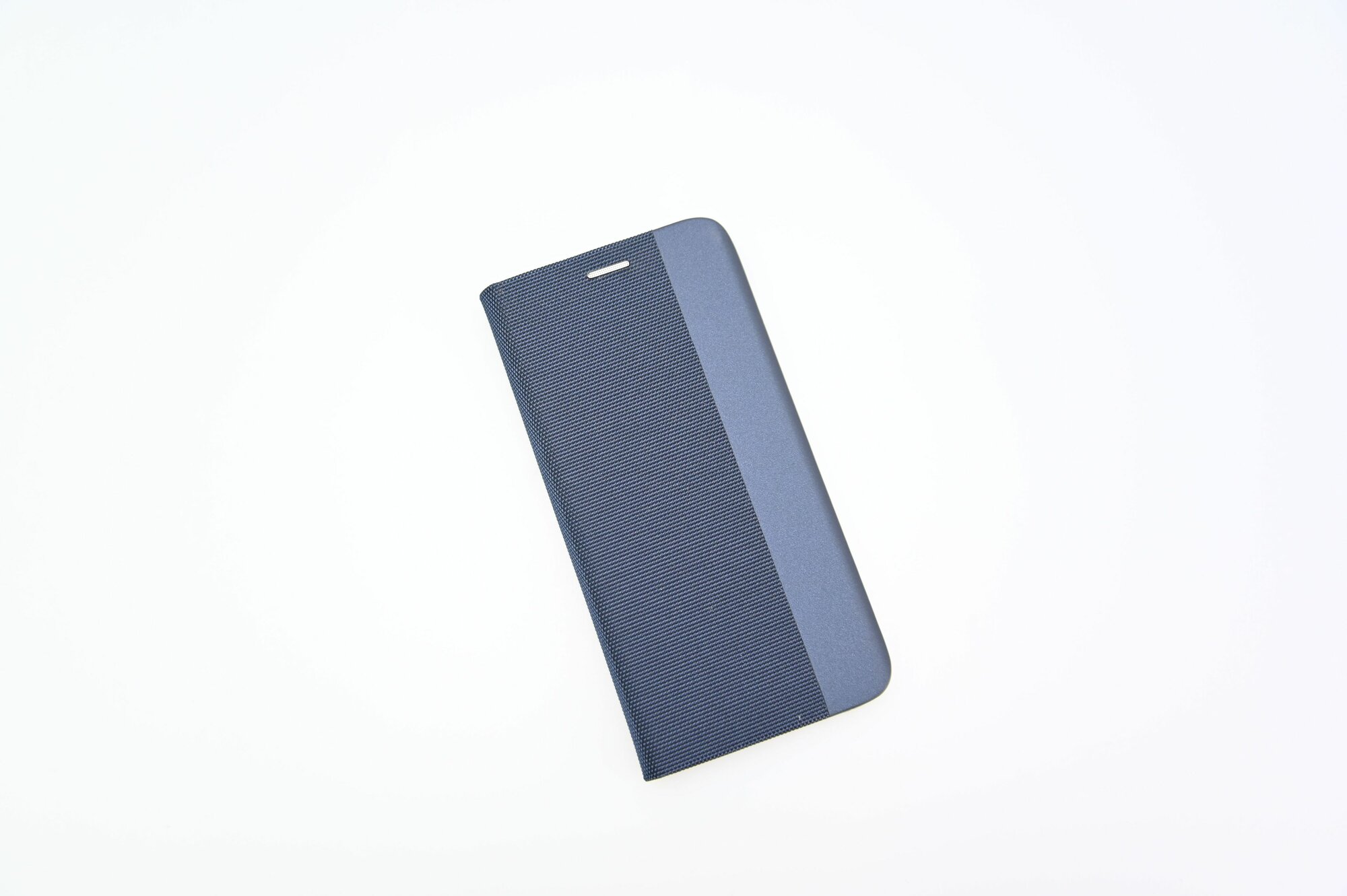 Чехол-книга Mesh Leather Mix для Xiaomi Redmi 10 (2022) темно-синий