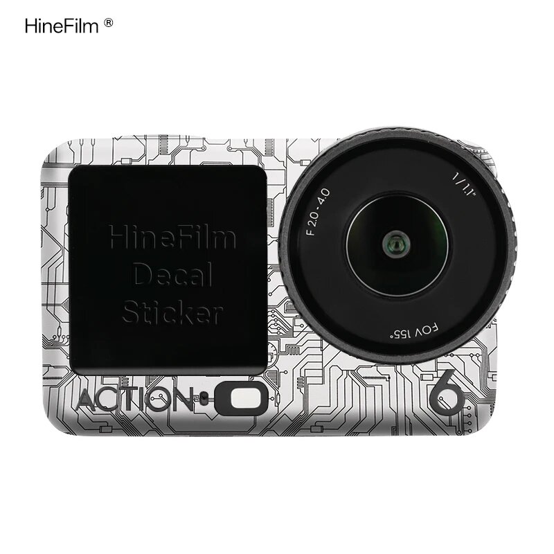 HineFilm Skin для DJI Osmo Action 6 Fantasy White