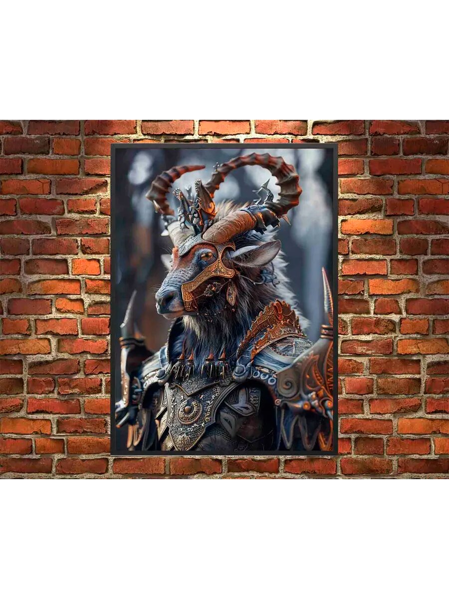 Рыцарь-зверь Мархор 1, Плакат 30x42см