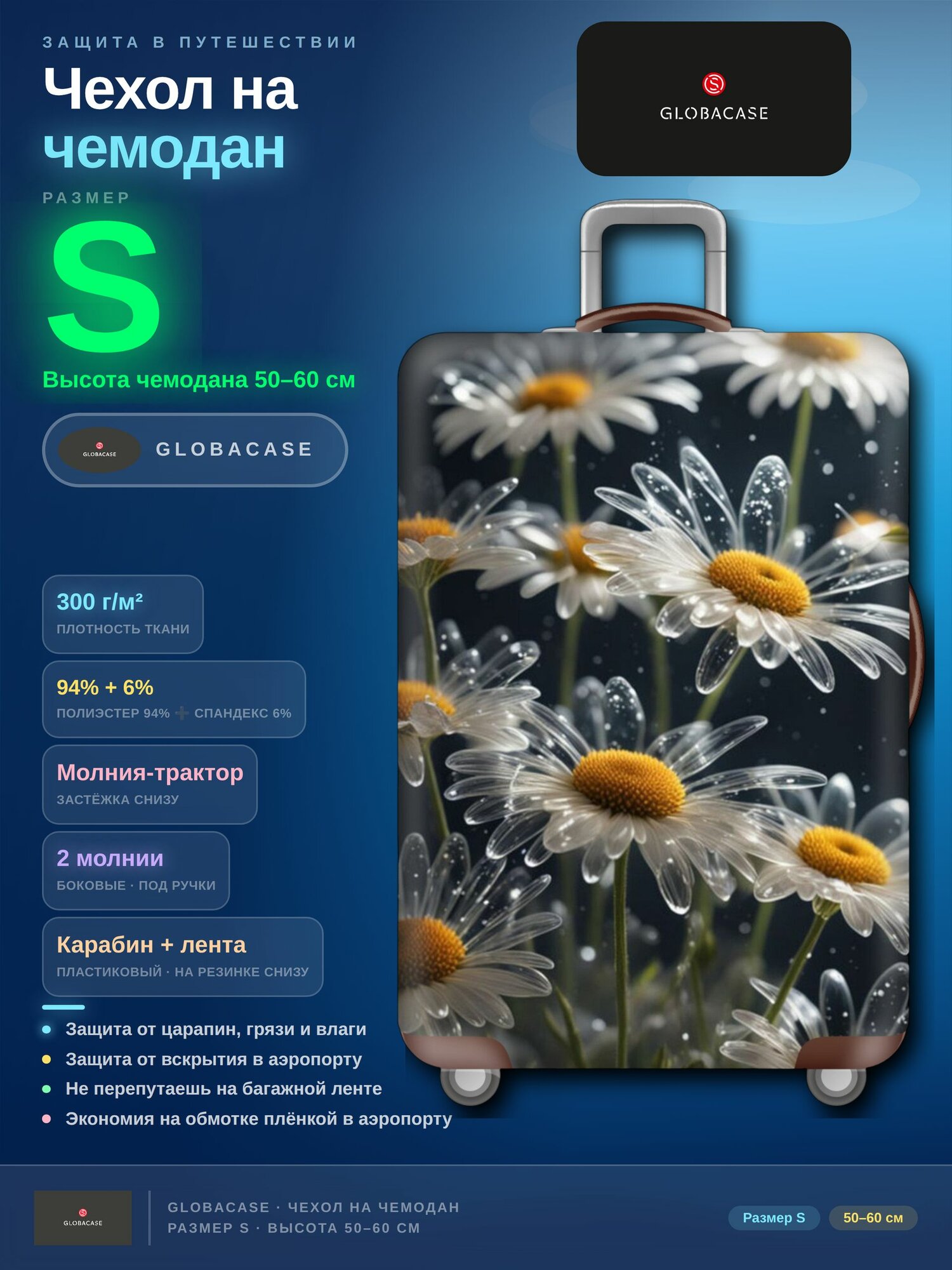 Чехол для чемодана