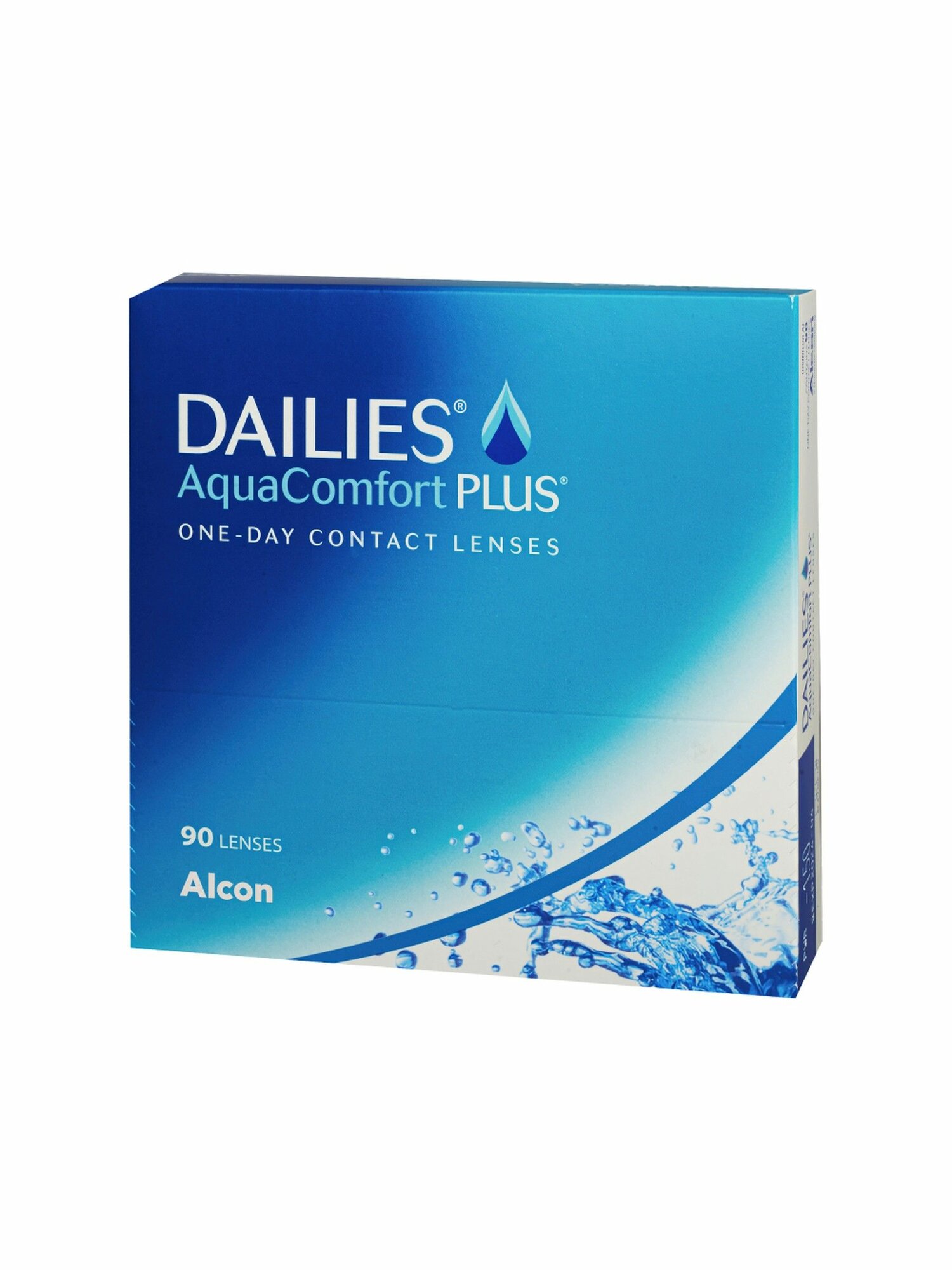 Линзы Alcon Dailies Aquacomfort Plus №90 (-5,25)