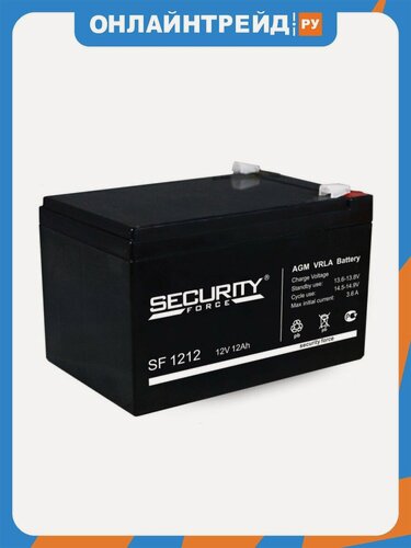 Изображение товара Аккумулятор Security Force SF 1212
