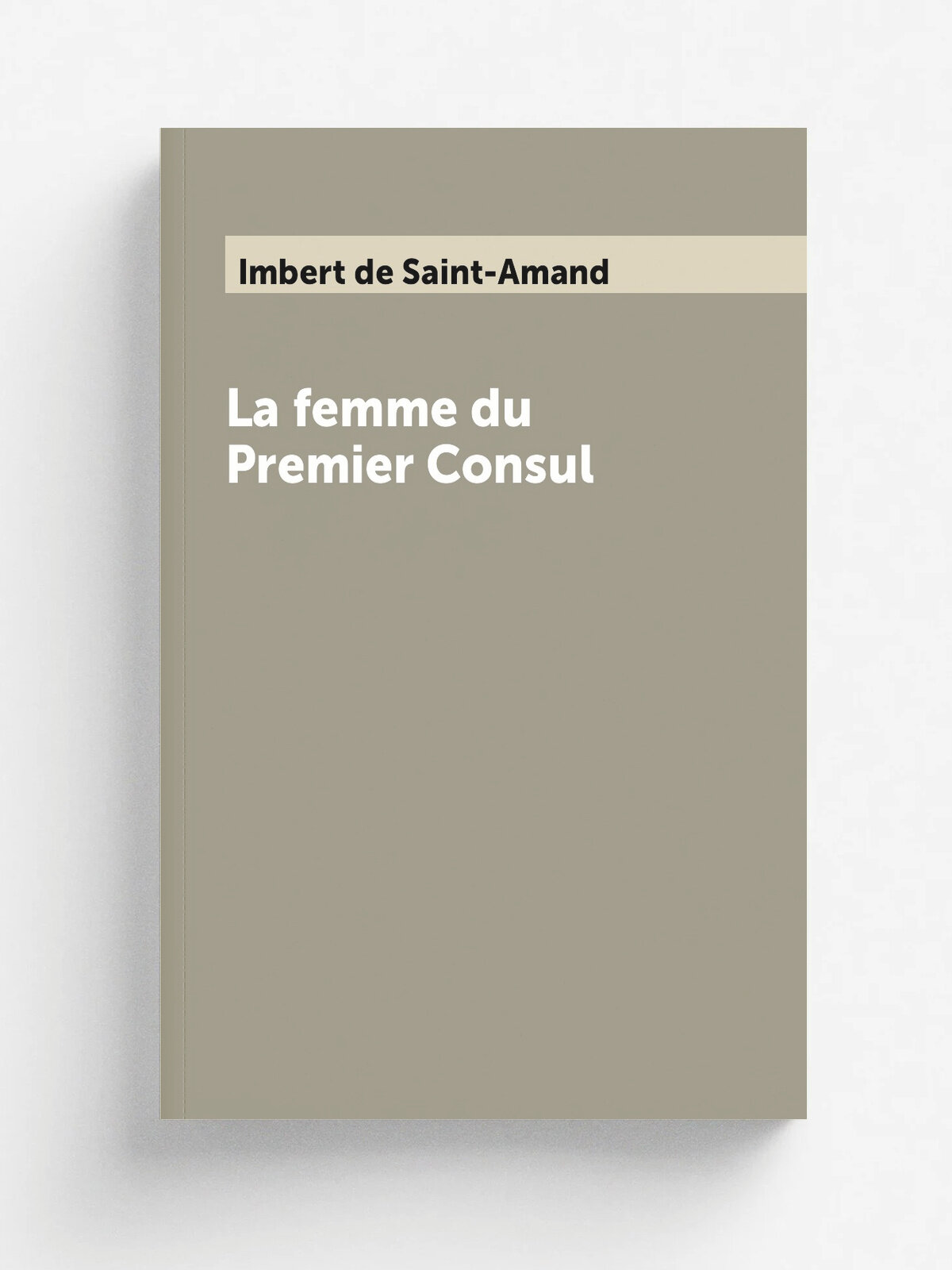 La femme du Premier Consul