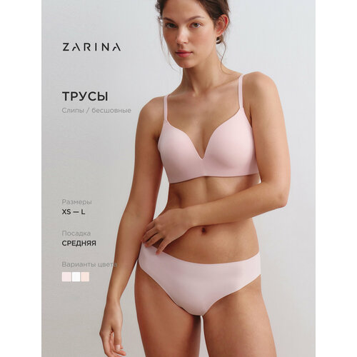 фото Трусы zarina, размер l (ru 48), розовый