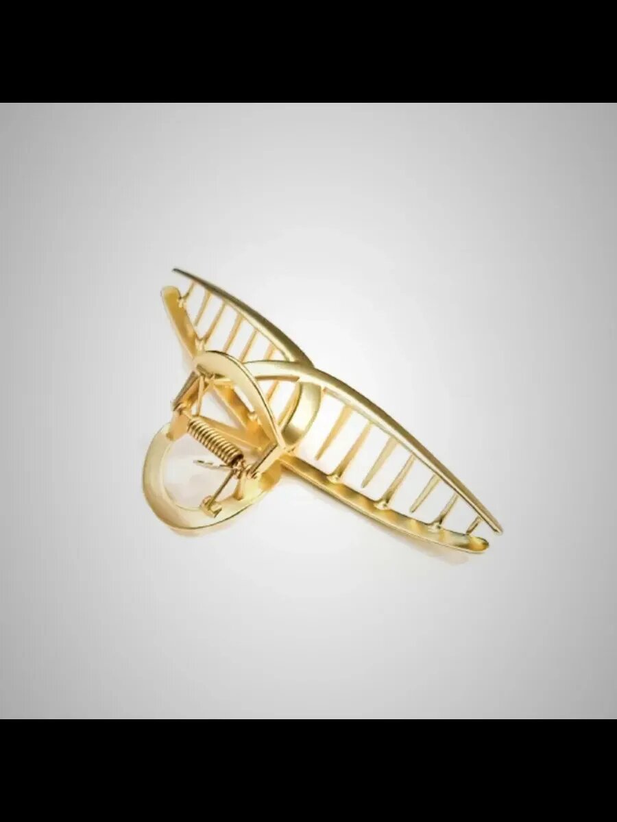 Benten Mizuchi Hair Clip Крабик "Мизучи" (матовое зол 1 шт