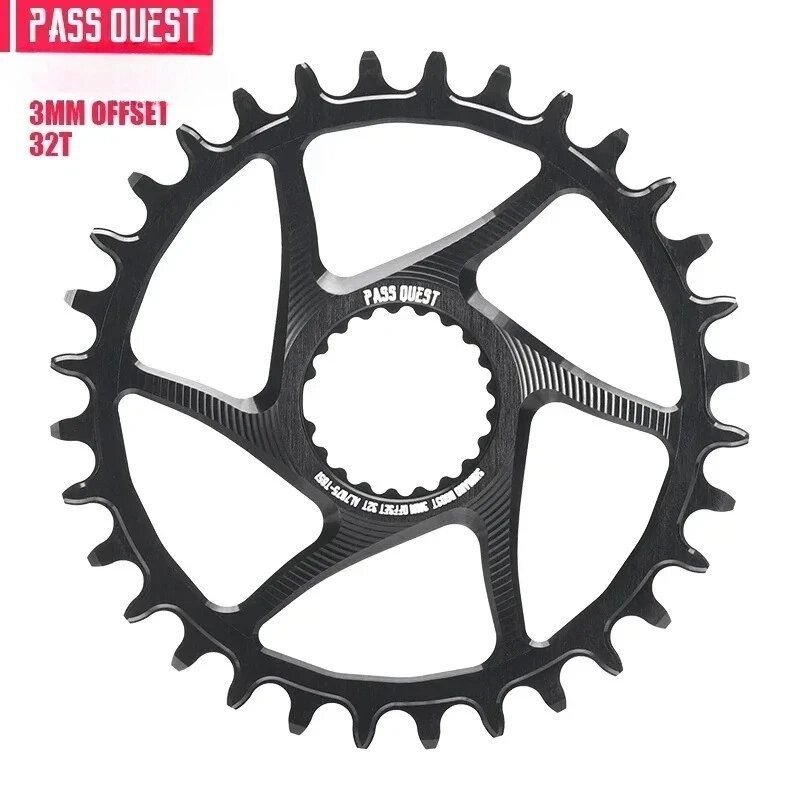 Звездочка Pass Quest 32T 3мм черная