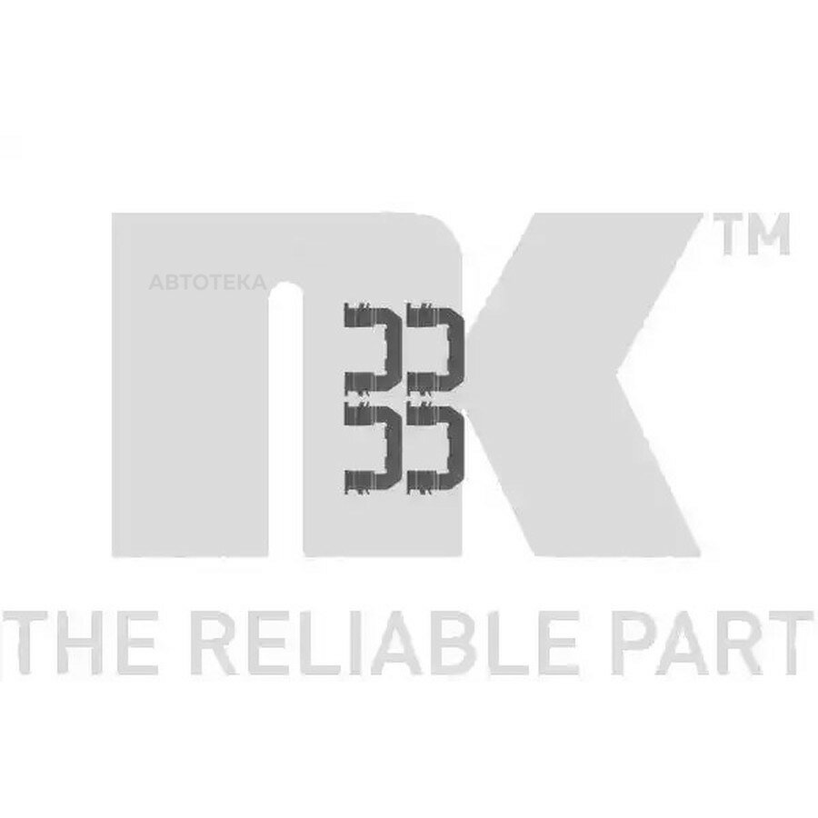 Комплект монтажный тормозных колодок NK 79341719