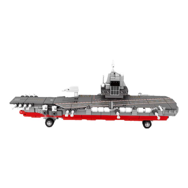 Sembo 8-в-1 военный корабль-носитель Фуцзянь детский конструктор для мальчиков 7-10 лет Характеристики：8-в-1 корабль