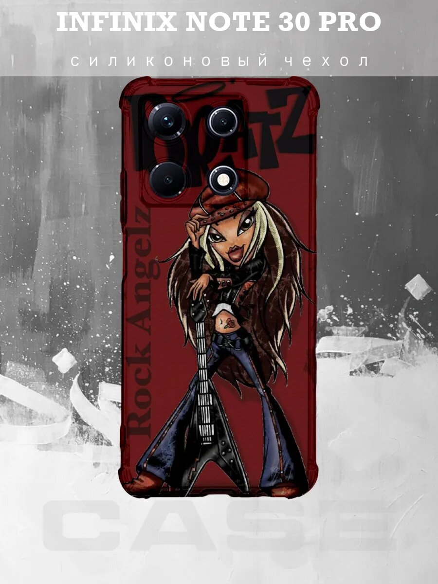 Чехол на Infinix Note 30 Pro с принтом Bratz Rock Angelz