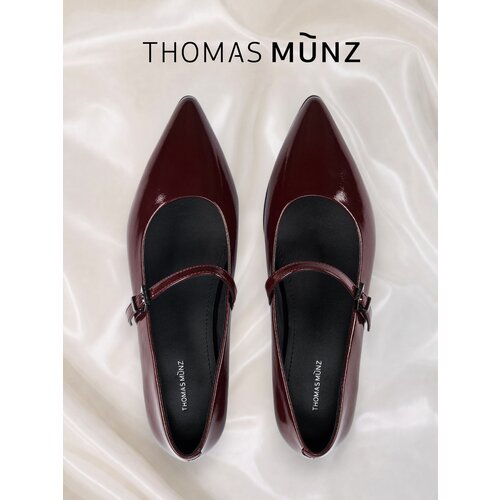 фото Туфли лодочки thomas munz, размер 40, бордовый