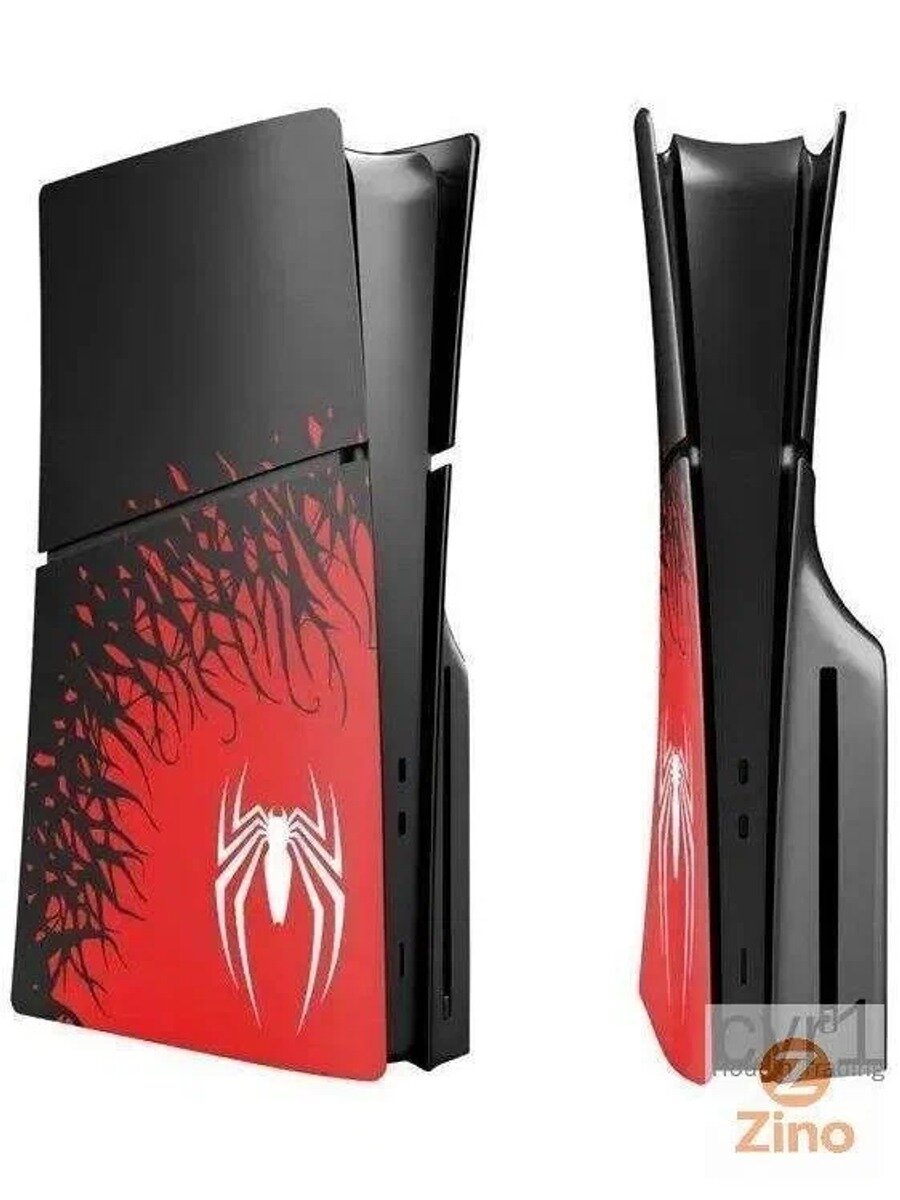 Съёмные боковые панели для PS5 Slim с дисководом (Spider-Man 2 ver 1.0) (PS5)