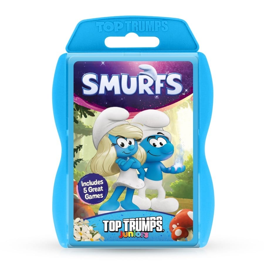 Настольная игра Top Trumps Juniors Смурфики, синий