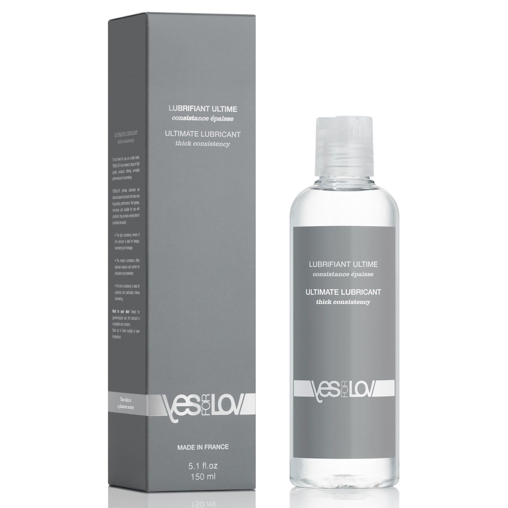Силиконовый лубрикант YESforLOV Ultimate Lubricant Thick Consistency, 150 мл