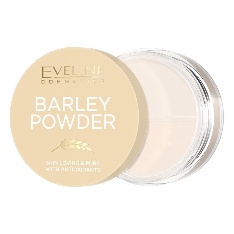 Пудра Eveline Cosmetics Barley Powder, рассыпчатая с ячменной мукой, 8 г