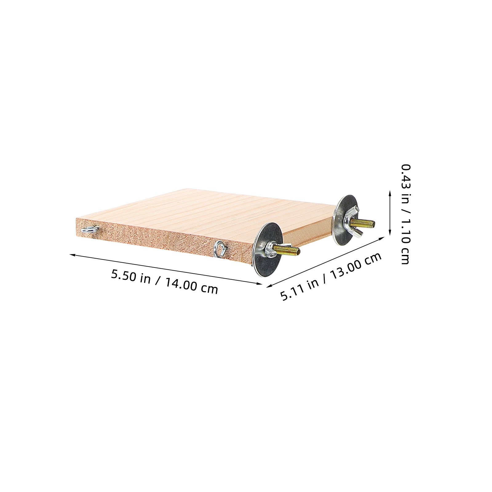 Игрушка Для Попугаев Лестница Деревянная С. Platformой 14.00X13.00X1.10Cm